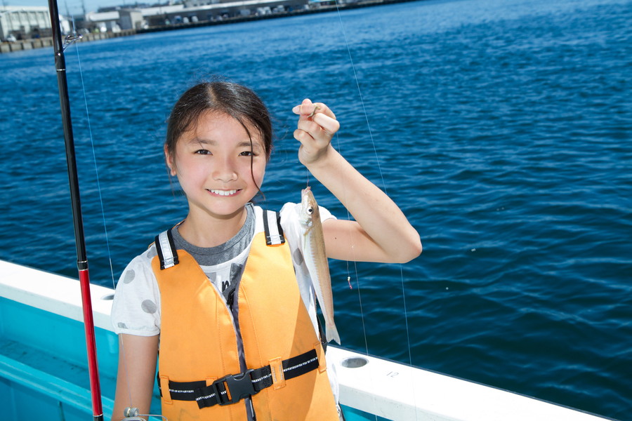 釣り少女